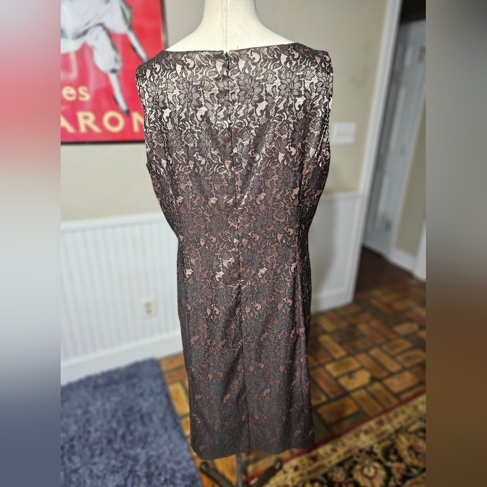 Tahari ASL Gorgeous Formal Dress Size 14 - Picture 4 of 6